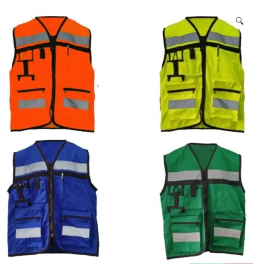 Chaleco Geologo De Gabardina 80/20