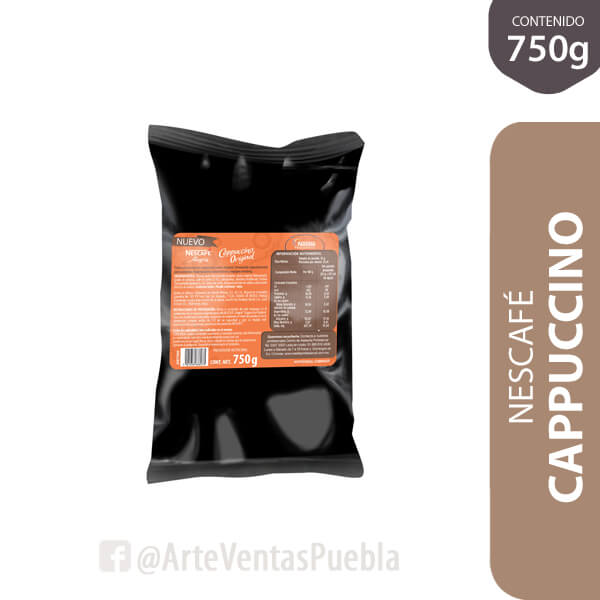 Cappuccino Original Nescafé Alegria Cj 6 / 750 Gr