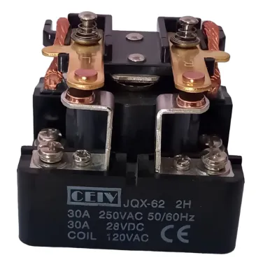 Contactor CEIV Mod JQX-62 2H 30A 120V