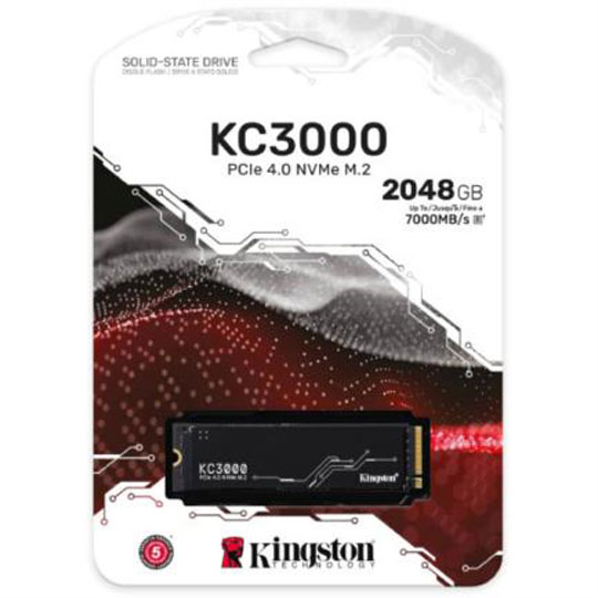 Unidad Ssd Kingston Kc3000 2048G M.2 2280 (Skc3000D/2048G)