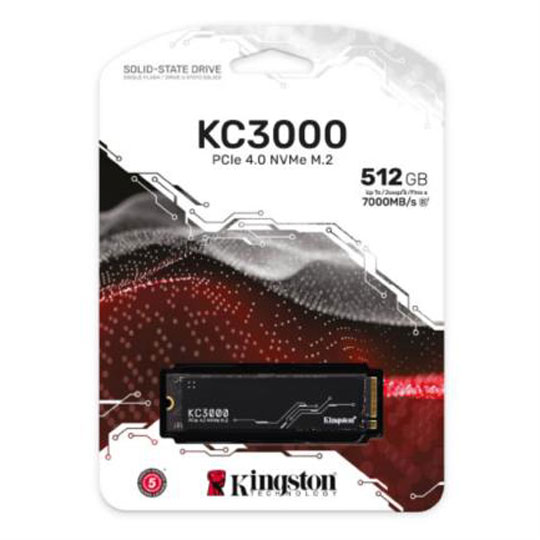 Unidad Ssd Kingston Kc3000 512G M.2 2280
