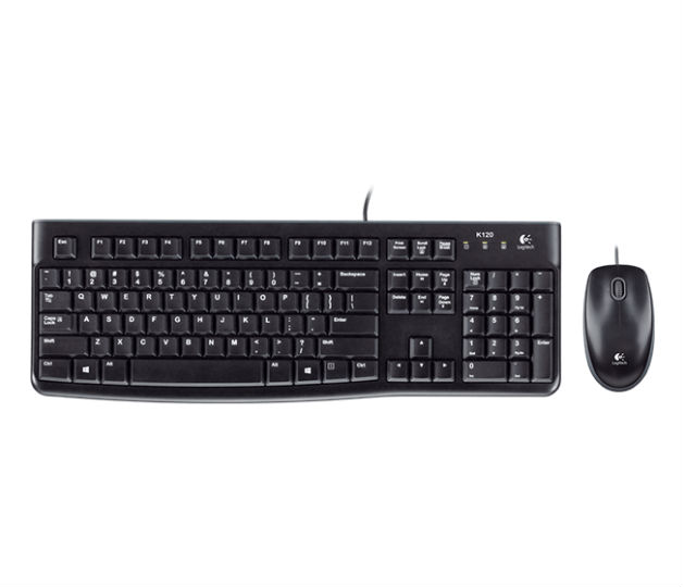 Kit Logitech De Teclado Y Mouse Mk120 AlÃ¡mbrico