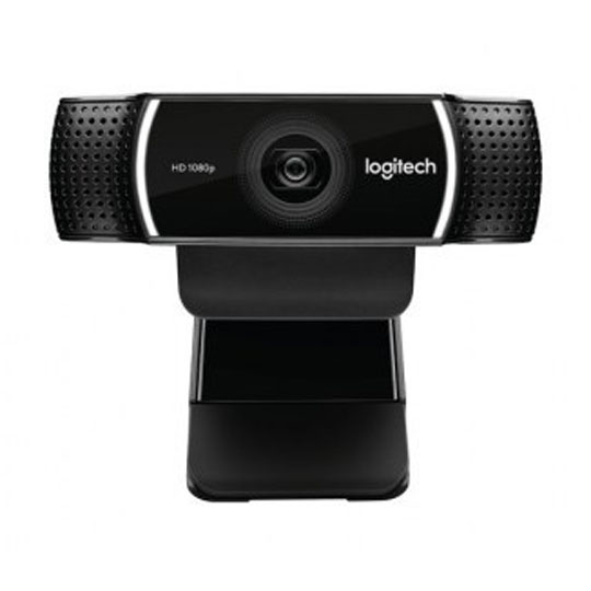 Cámara Web Logitech C922 Negro