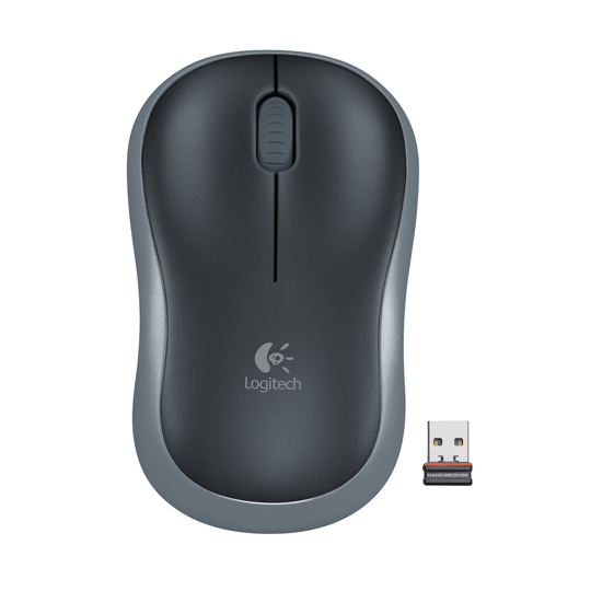 Mouse Logitech M185 Inalámbrico Negro