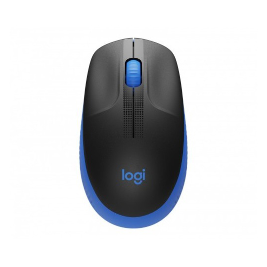 Mouse Logitech M190 Inalámbrico Ambidiestro Azul