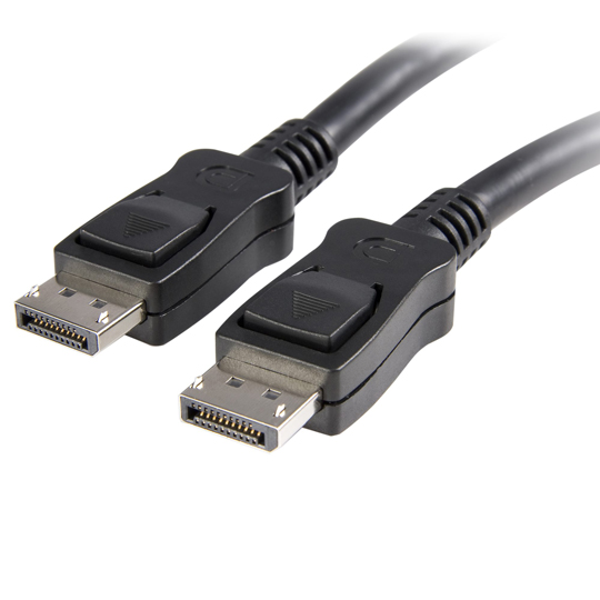 Cable Startech 3M Displayport 1.2 4K Con Cierre De Seguridad  - 2X Macho Dp