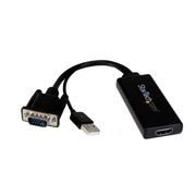 Adaptador Startech Vga A Hdmi Con Audio