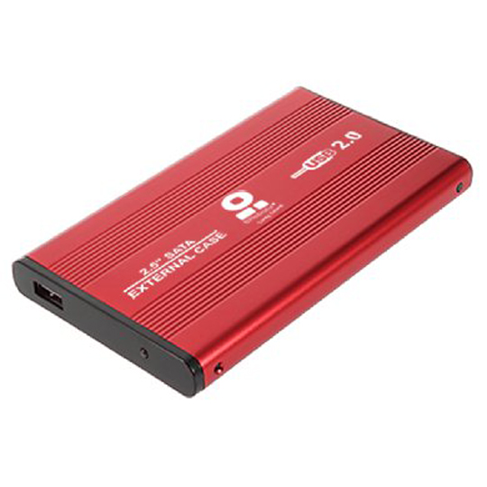 Gabinete Brobotix 2.5 Sata Usb V2.0 Rojo