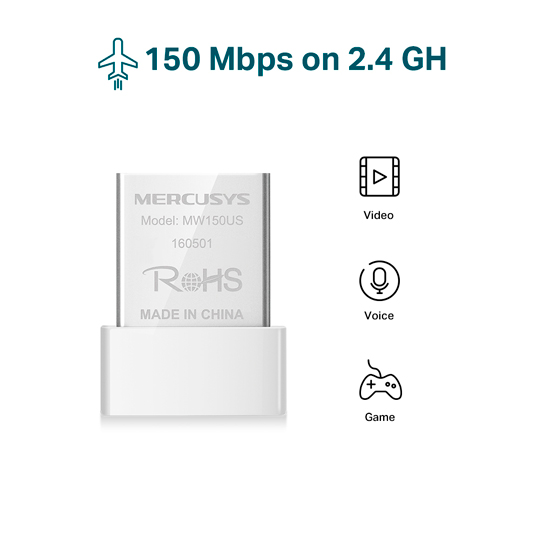 [TPL-TL-MW150US] Lm-Adaptador Mini N150 Mercusys
