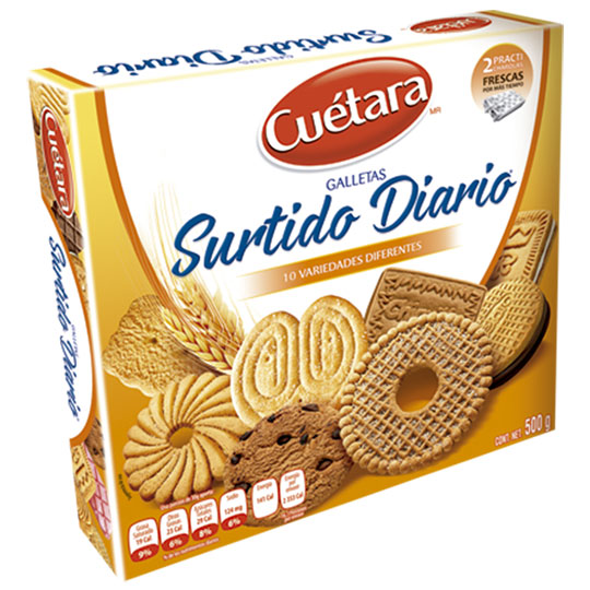 Galletas CuÃ©tara Surtido Especial 500 Gr