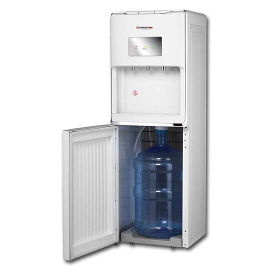 Dispensador De Agua Easywater Hm0031W, Dos Llaves Agua Fría Y Caliente, Sistema De Carga Oculta