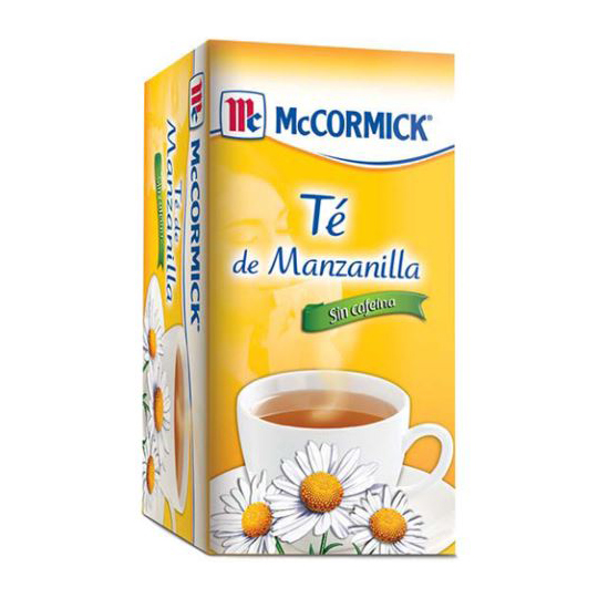 Té De Manzanilla Mccormick Caja Con 25 Sobres
