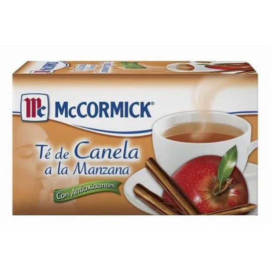TÃ© De Manzana/Canela Mccormick Caja Con 25 Sobres