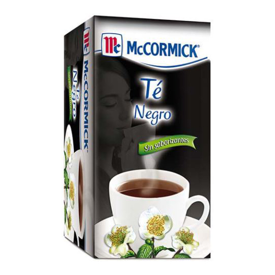 TÃ© Negro Mccormick Caja Con 25 Sobres