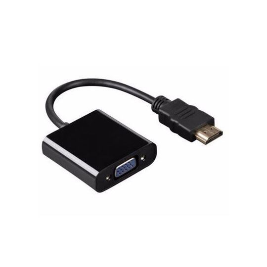 Convertidor Brobotix Hdmi Macho A Vga Hembra Negro