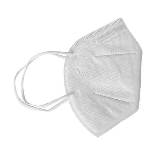 Cubrebocas Kn95 Color Blanco Paquete Con 50 Piezas