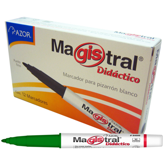 Marcador Magistral Didáctico Punta Bala
