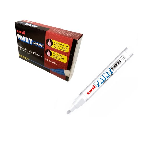 Marcador Permanente Unipaint Punta Bala