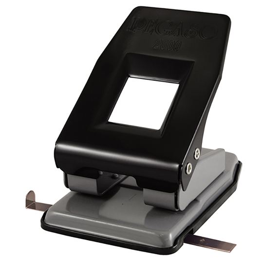 Perforadora Metálica Pegaso 2800 De 2 Orificios Perfora Hasta 27 Hojas 