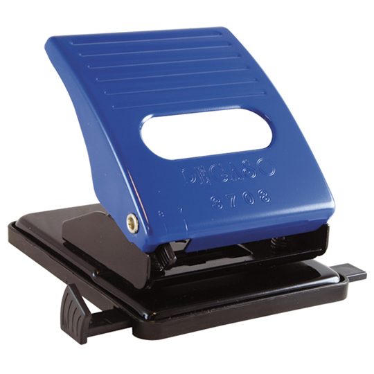 Perforadora Metálica Pegaso 3708 De 2 Orificios Perfora Hasta 27 Hojas