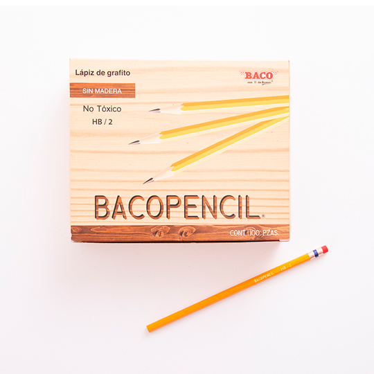 Lápiz Bacopencil Hb No.2, Coletivo 50 Piezas