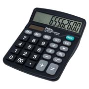 Calculadora De Escritorio mediana 12 Dígitos  Barrilito 