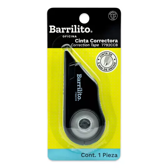 Corrector De Cinta 12 M X 5 Mm Barrilito
