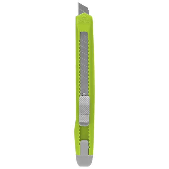 Cutter Plástico 9 Mm Barrilito Material Plástico