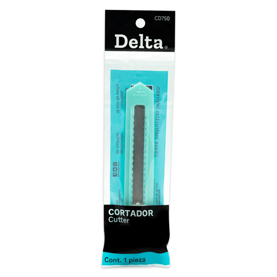 Cutter Plastico 18 Mm Barrilito Material Plástico