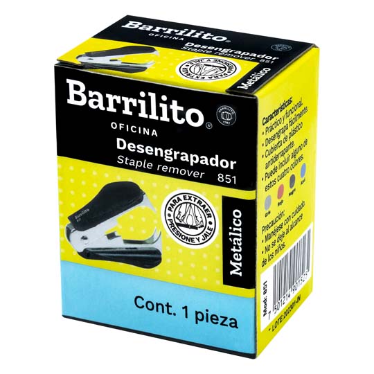 Desengrapador Barrilito, Metálico Niquelado