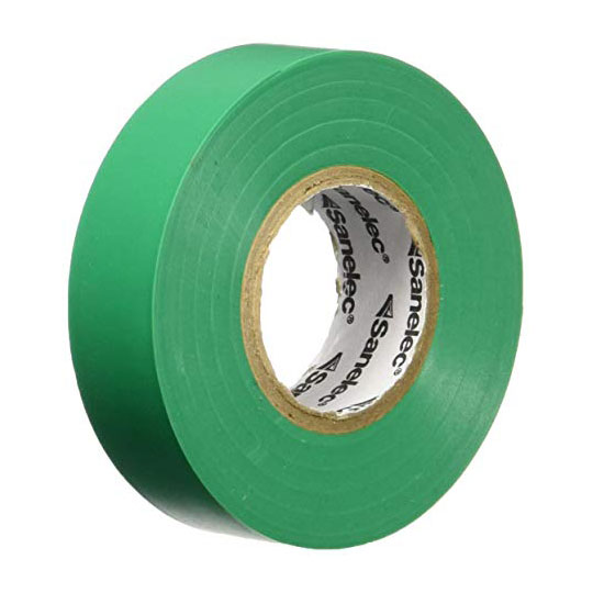 Cinta De Aislar Santul 18M Verde.