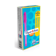 Boligrafo St Kilometrico Punto Mediano Magenta Caja 12 Piezas