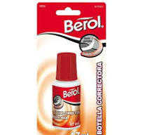 Corrector Liquido Berol, Botella De 17 Ml