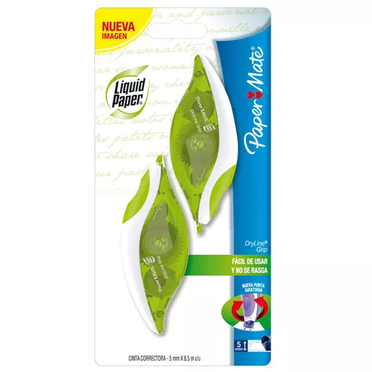 Corrector En Cinta Dry Line 5Mm X 8.5Mts, Blíster Con 2 Piezas