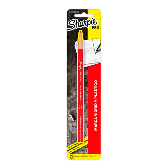 Marcador De Cera Sharpie Rojo 1Pieza