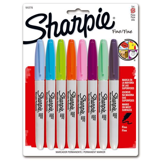 Marcador Permamente Sharpie 8 Piezas Col
