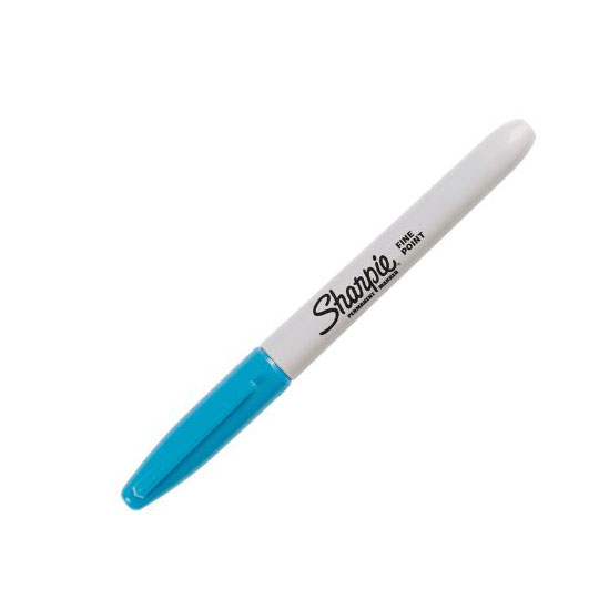 Sharpie Singles Fino Turquesa 1 Pza.