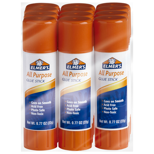 Lápiz Adhesivo Elmers 22 Gr 12 Piezas