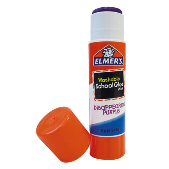 Lápiz Adhesivo Elmers School Glue 6Gr Morado Secado Rápido Transparente