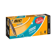 Boligrafo Bic Cristal Extra Grueso 1.6 Mm Caja Con 12 Piezas