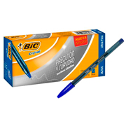 Boligrafo Bic Cristal Azul Ultra Fino 0.7Mm Caja Con 12 Piezas