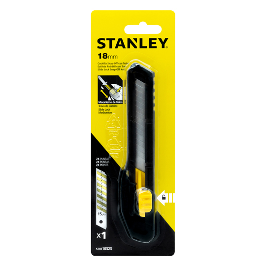 Cutter Snap-Off 18 Mm Mod. 10-143P Marca Stanley