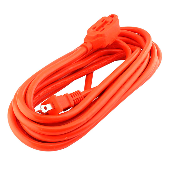 Extensión De 3 Contactos Santul 5 M Color Naranja