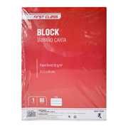 Block Dietrix Tamaño Carta Raya 80 Hojas