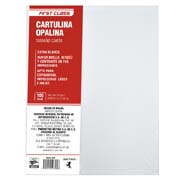 Cartulina Opalina Dietrix 100 Hojas Tamaño Carta225 Grs
