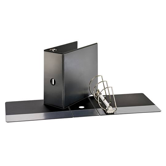 Carpeta Panorámica Cardinal Carta Negra De 5" Herraje "D"