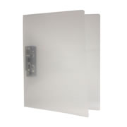 Carpeta Con Palanca Oxford Carta Color Blanco capacidad hasta 30 hojas 