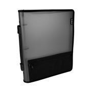 Carpeta De Argollas Oxford Carta Color Humo De 1" Herraje "O" 