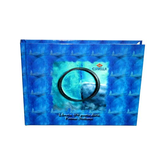 Libreta 1/4 Forma Italiana Estrella Raya 192 Hojas