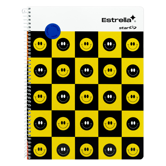 Cuaderno Profesional Star Kid Estrella Blanco 100 Hojas